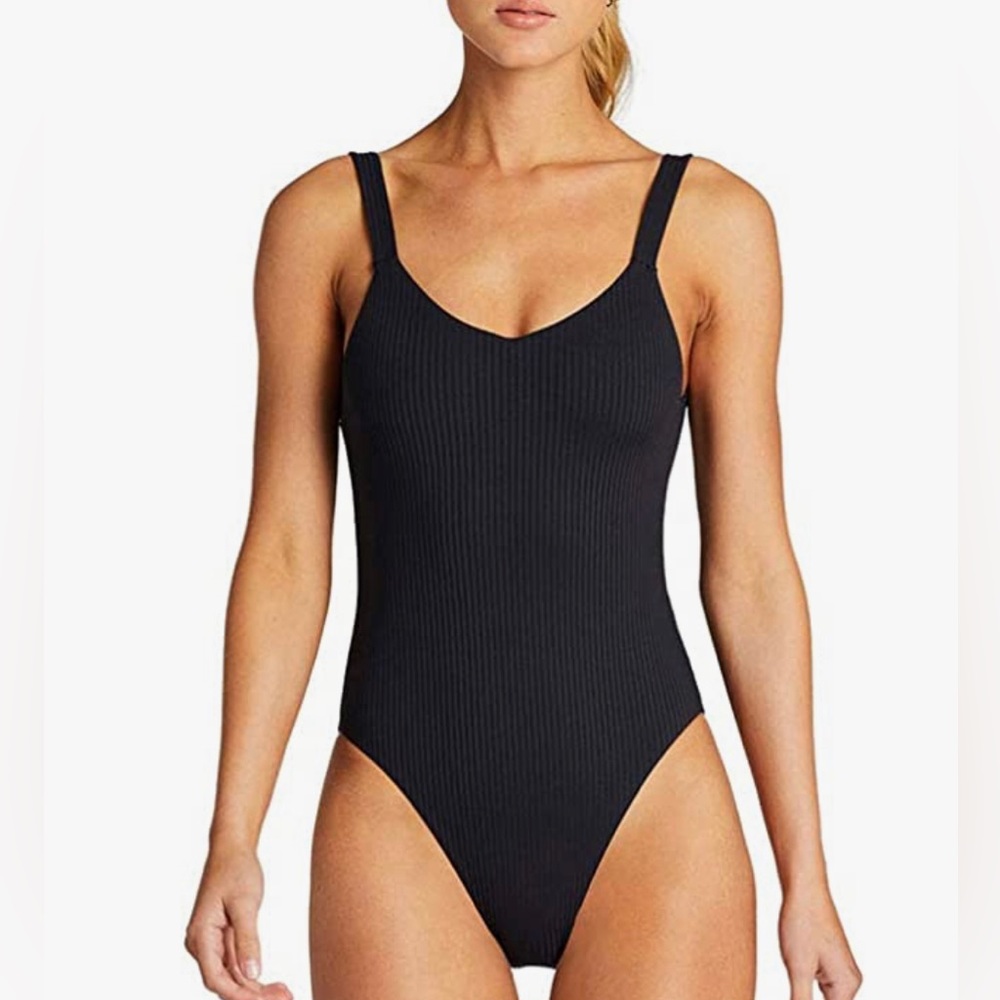 VITAMIN A Black One Piece